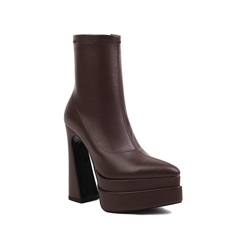 Eclipse High Heels Boots