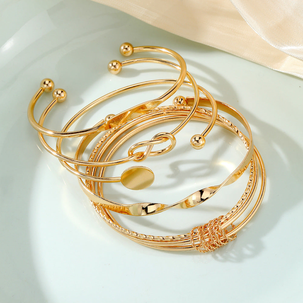 Simple Chain Bracelet Set