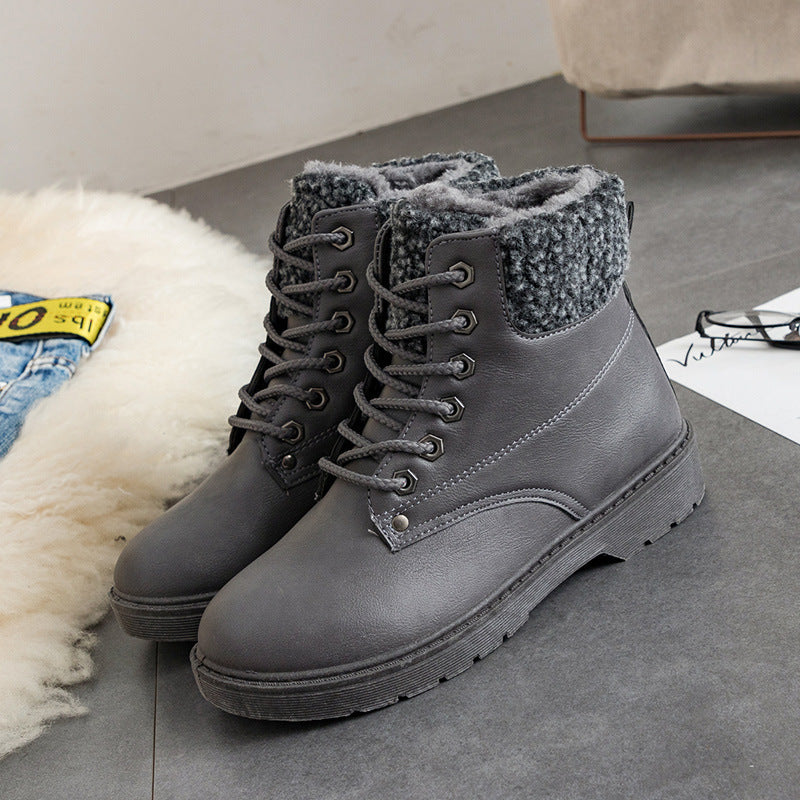 Cozy Snowflake Winter Boots