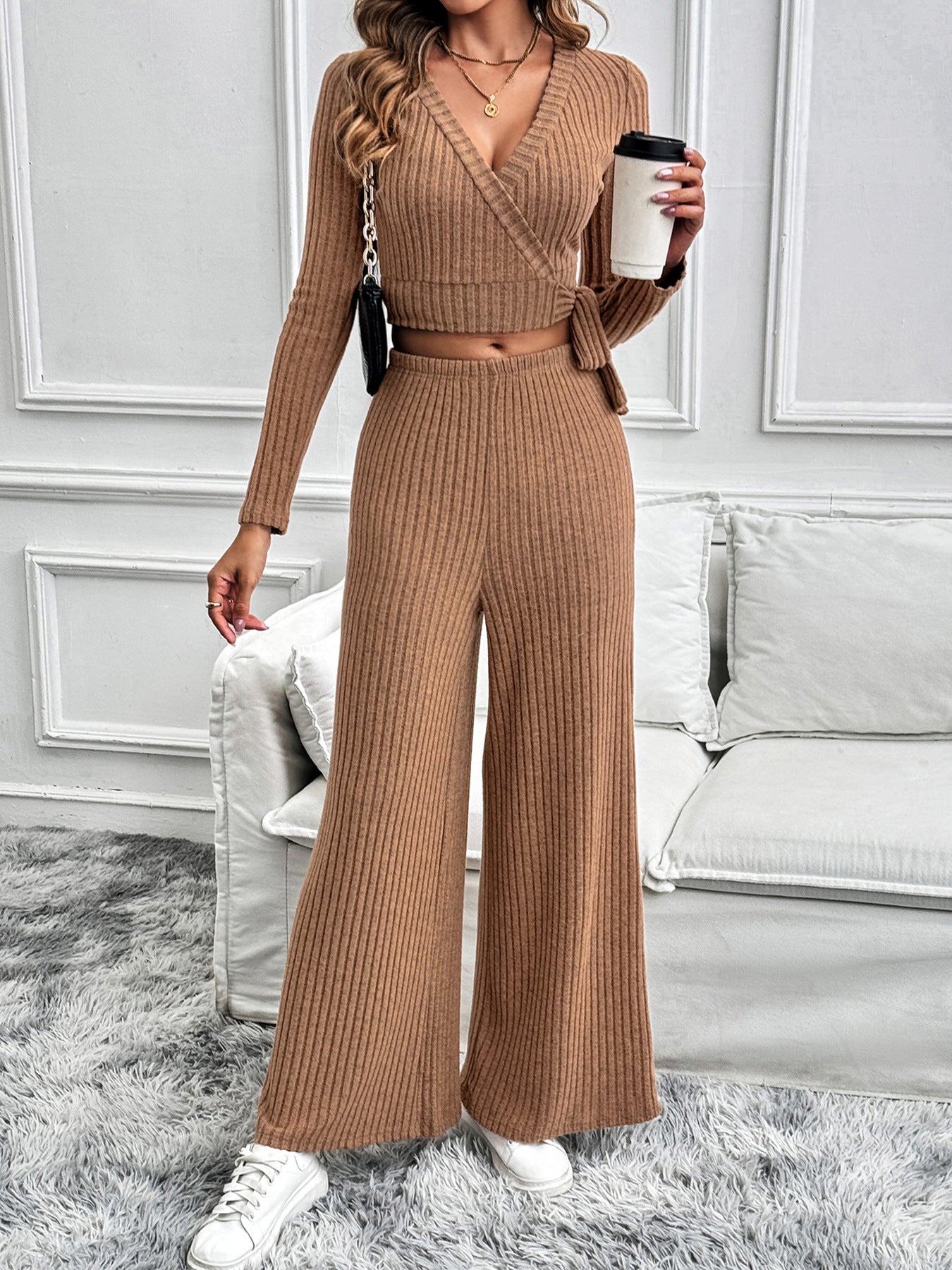 Ensemble en maille Sienna