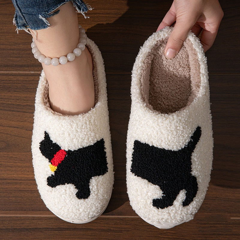 Dog Matching Soft Slippers