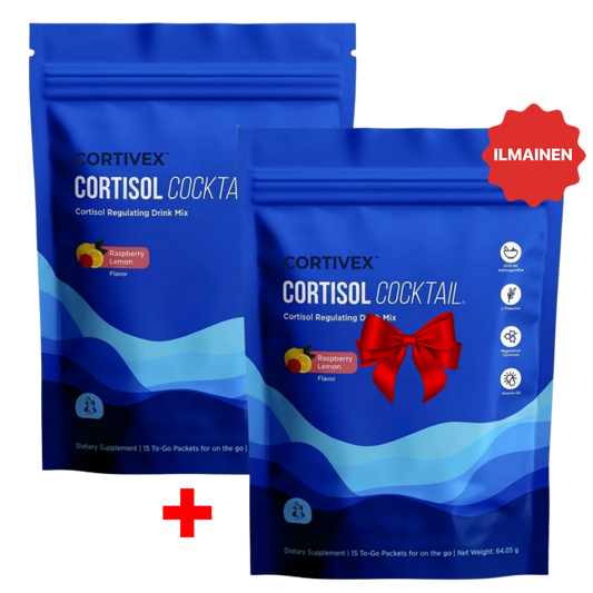 Cortivex™ Kortisolijuoma | Hävitä sitkeä vatsarasva ja laihdu jopa 6 kg 30 päivässä!