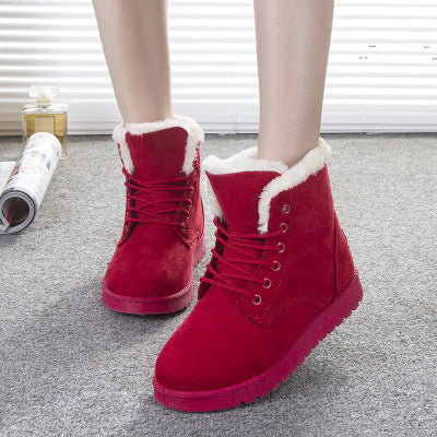 Cozy Snowflake Winter Boots