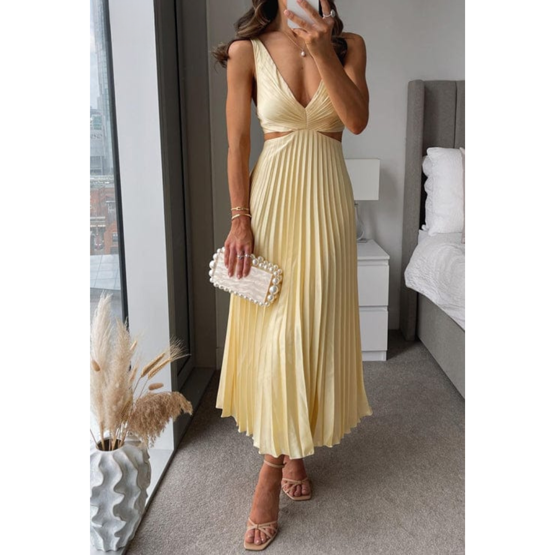 Plissee-Kleid