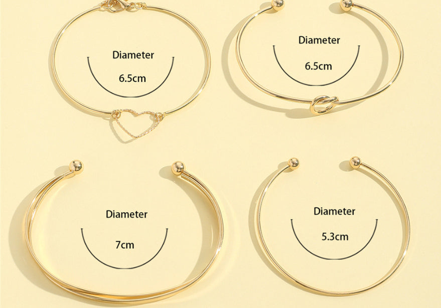 Multi-Layer Geometric Bracelets Gifts