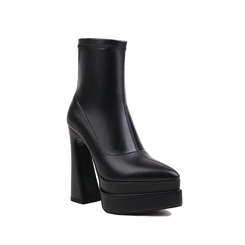 Eclipse High Heels Boots