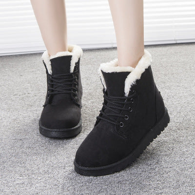 Cozy Snowflake Winter Boots