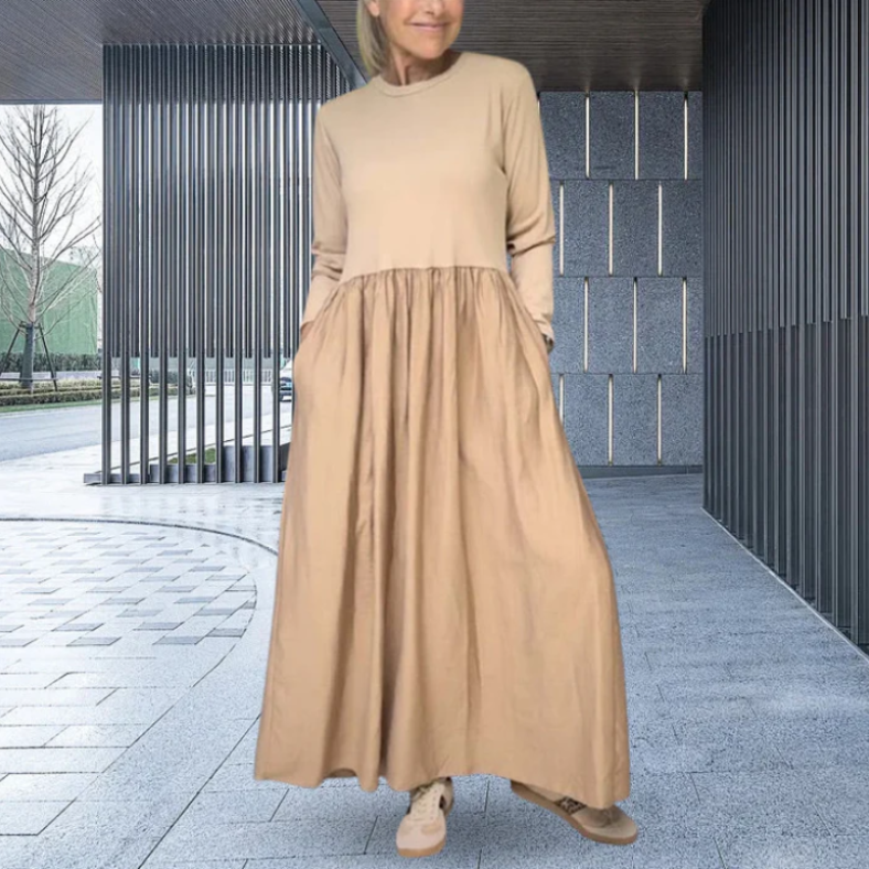 Ariana | Midi-Kleid mit langen Ärmeln