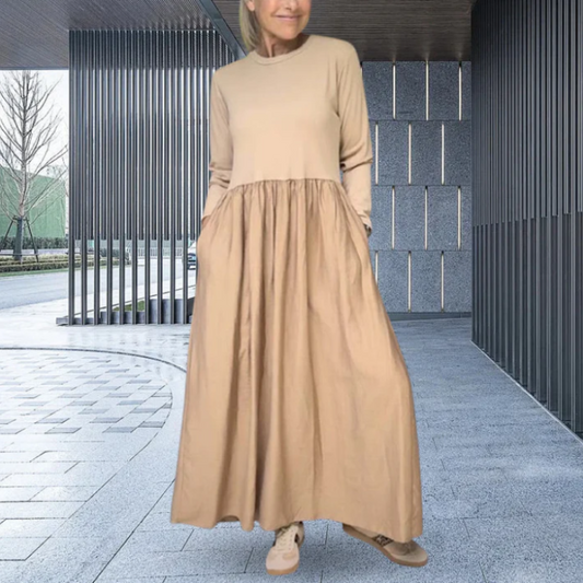 Ariana | Midi-Kleid mit langen Ärmeln