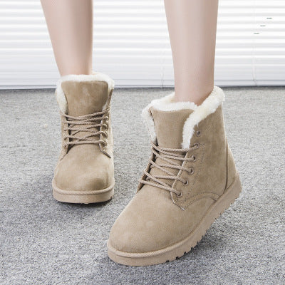 Cozy Snowflake Winter Boots