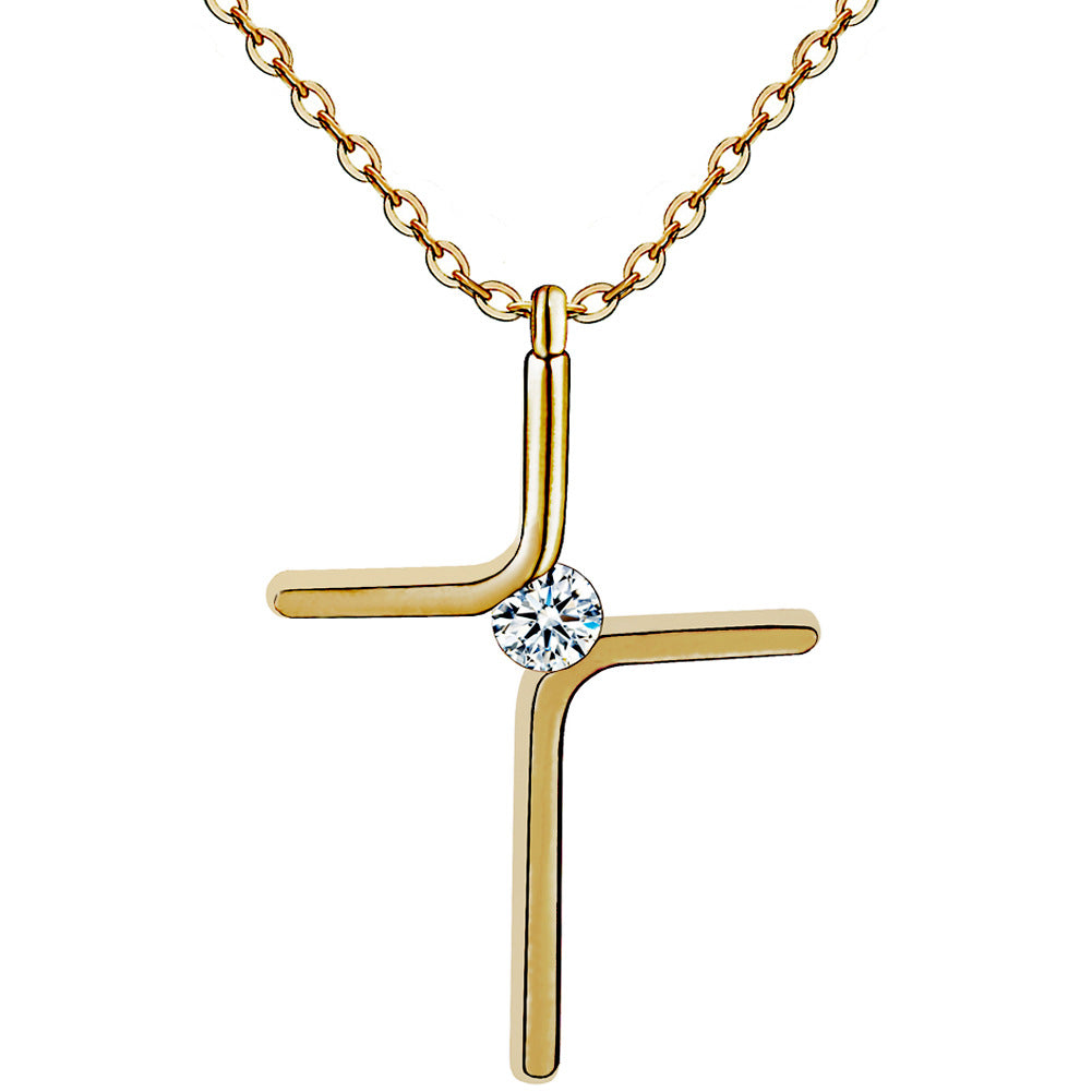 Cross Necklace & Pendant Titanium