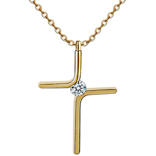 Cross Necklace & Pendant Titanium