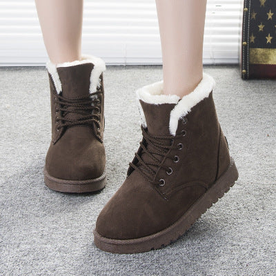 Cozy Snowflake Winter Boots