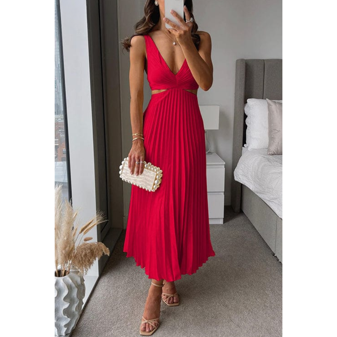 Plissee-Kleid