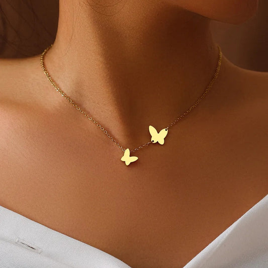 Butterfly Necklace & Pendant