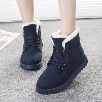 Cozy Snowflake Winter Boots