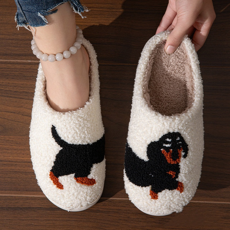 Dog Matching Soft Slippers