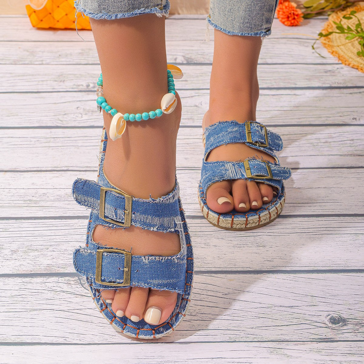 Thick-Soled Sandals