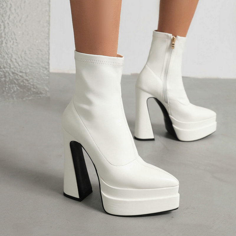 Eclipse High Heels Boots