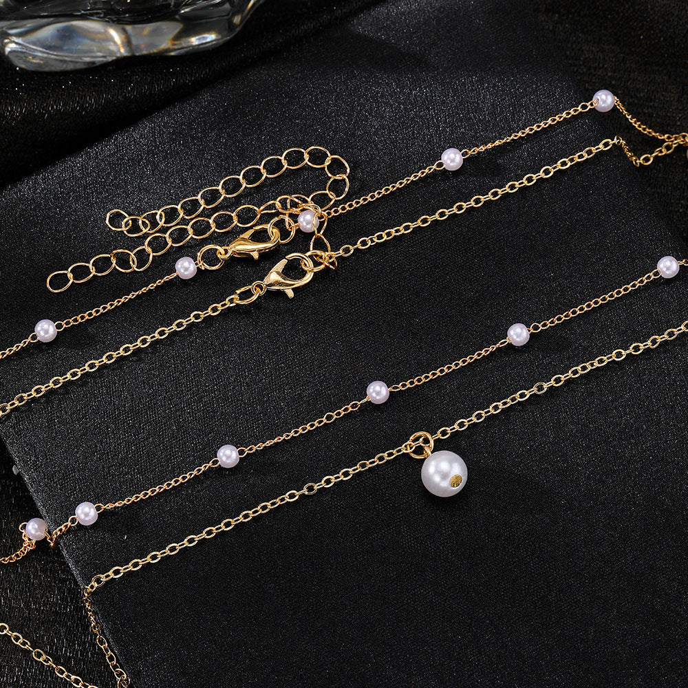 Pearl Elegance Layered Necklace