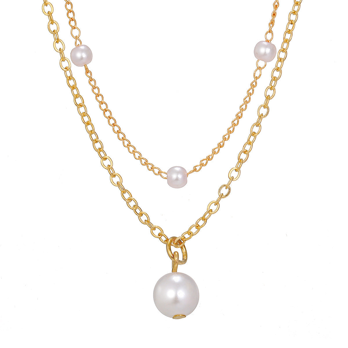 Pearl Elegance Layered Necklace