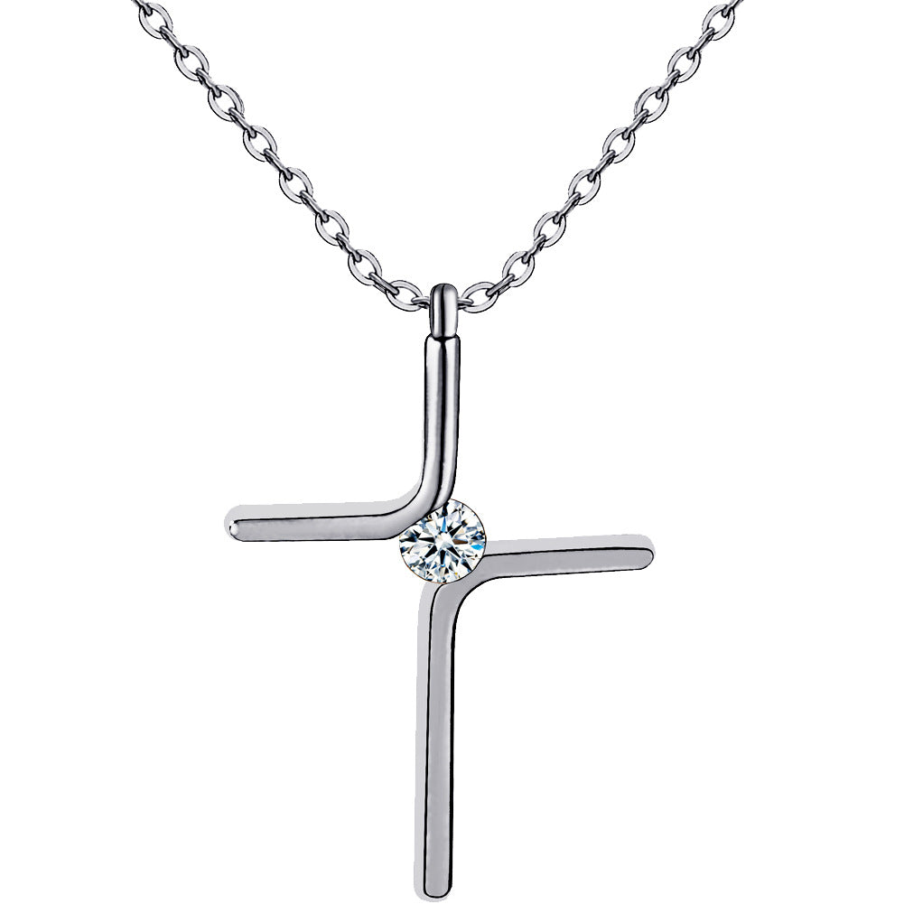 Cross Necklace & Pendant Titanium
