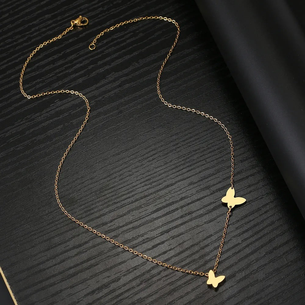 Butterfly Necklace & Pendant