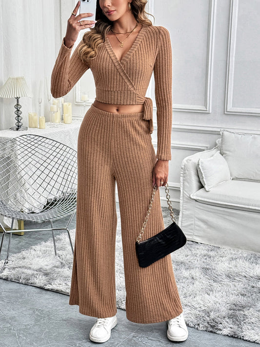 Ensemble en maille Sienna