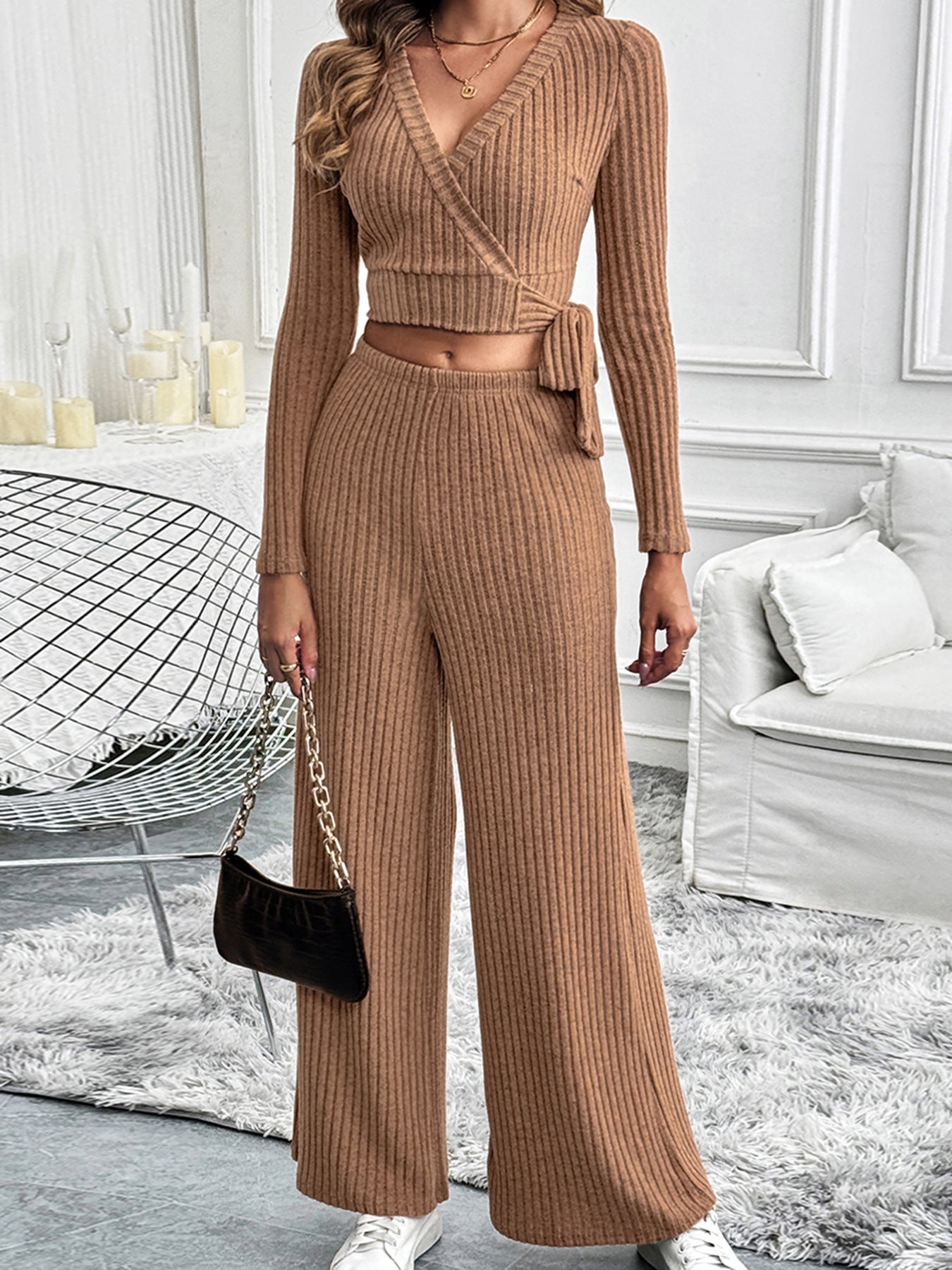 Ensemble en maille Sienna