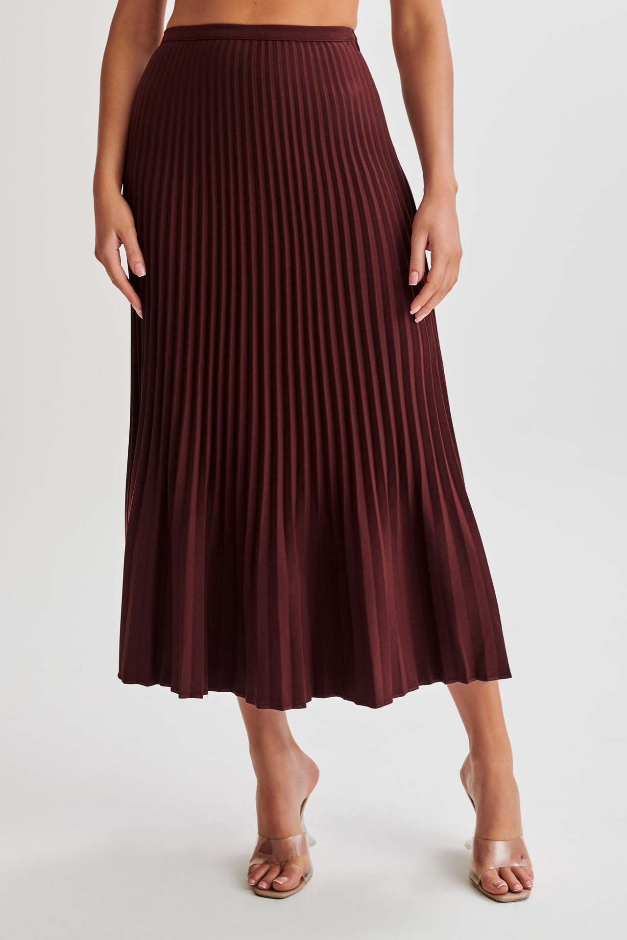 Duo plissé Emily – Jupe & Gilet