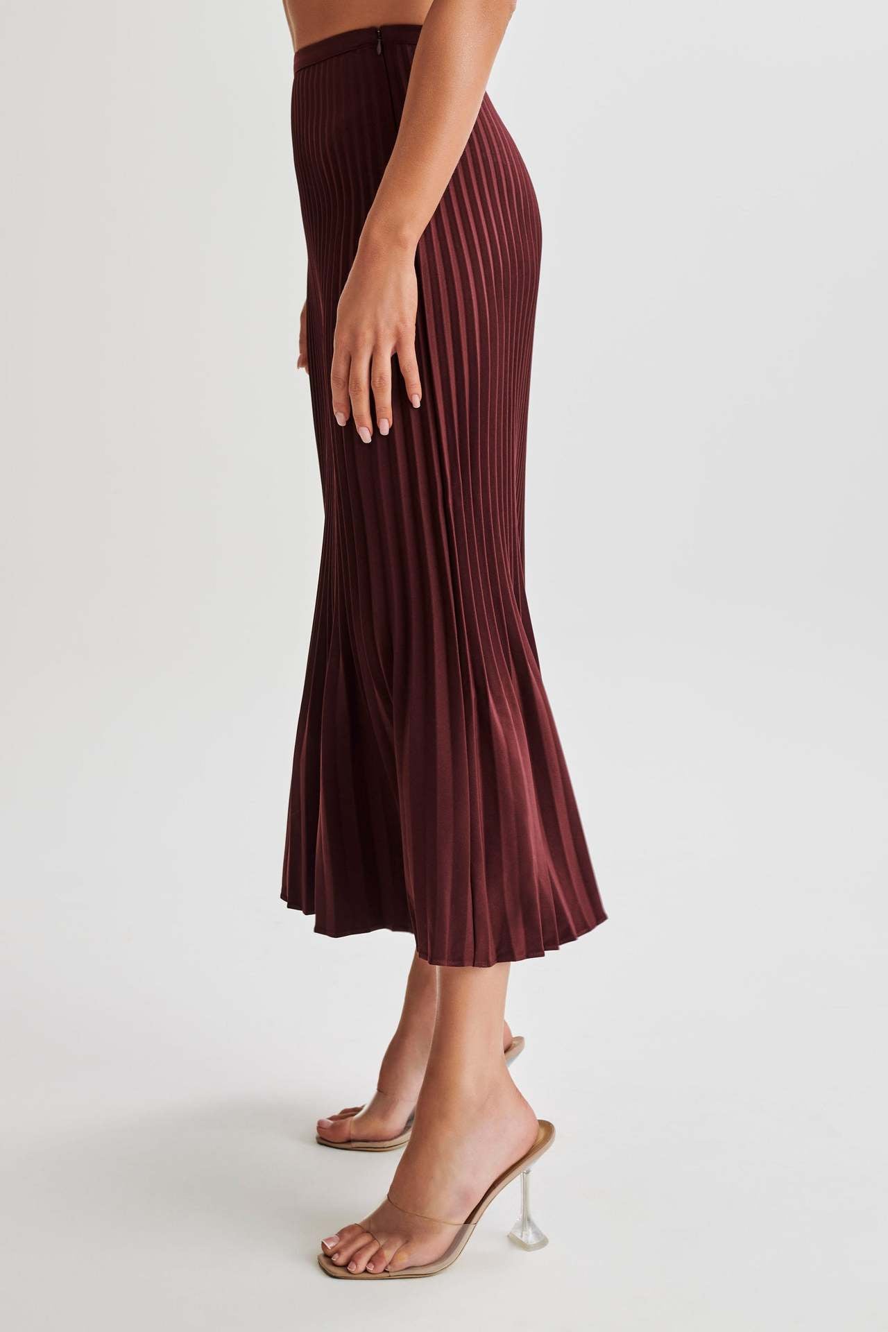 Duo plissé Emily – Jupe & Gilet
