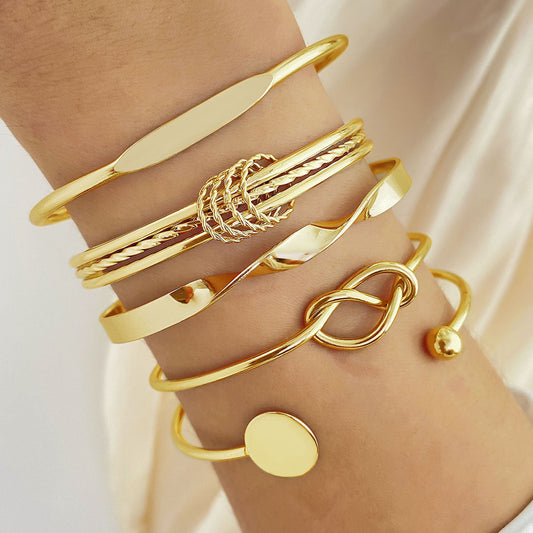 Simple Chain Bracelet Set