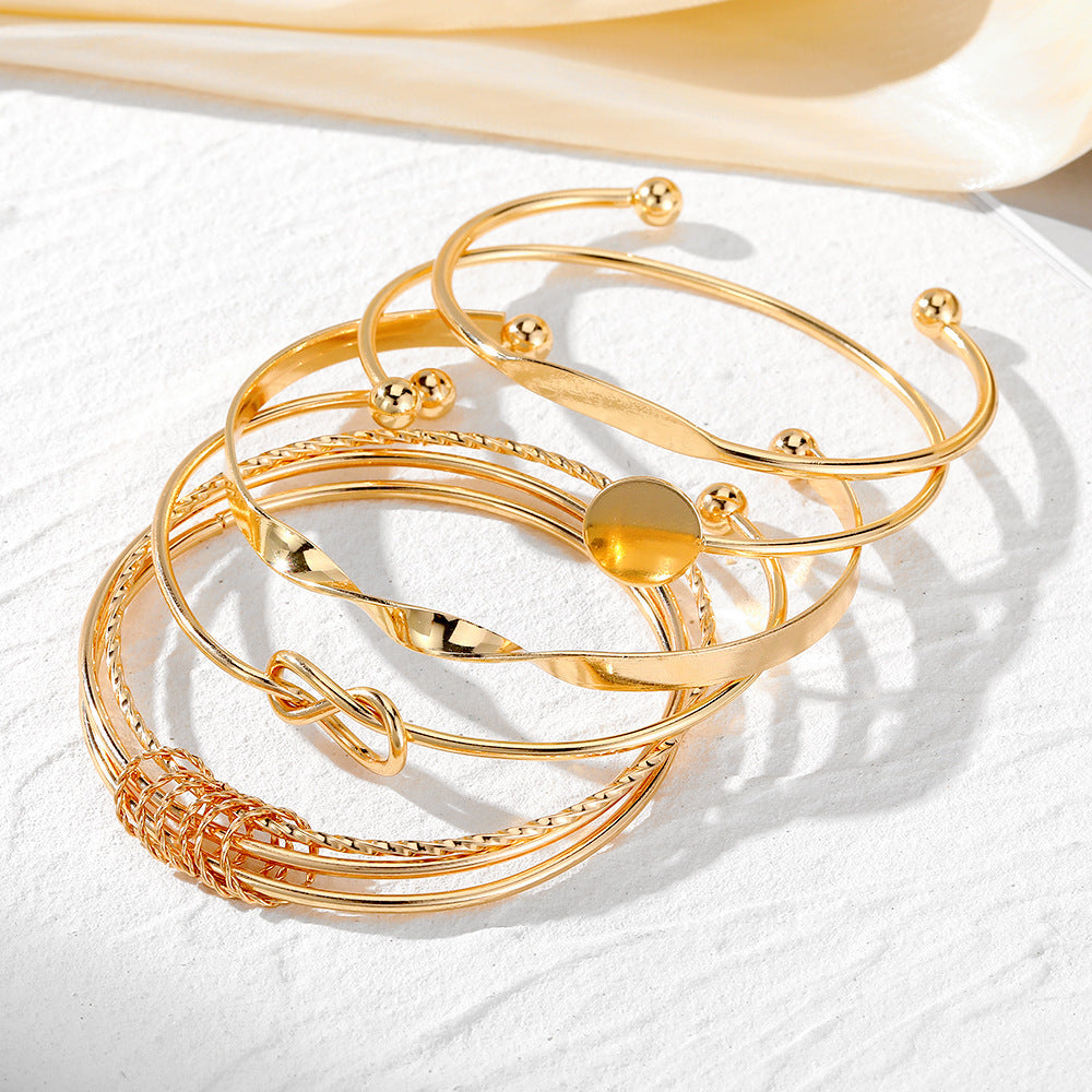 Simple Chain Bracelet Set
