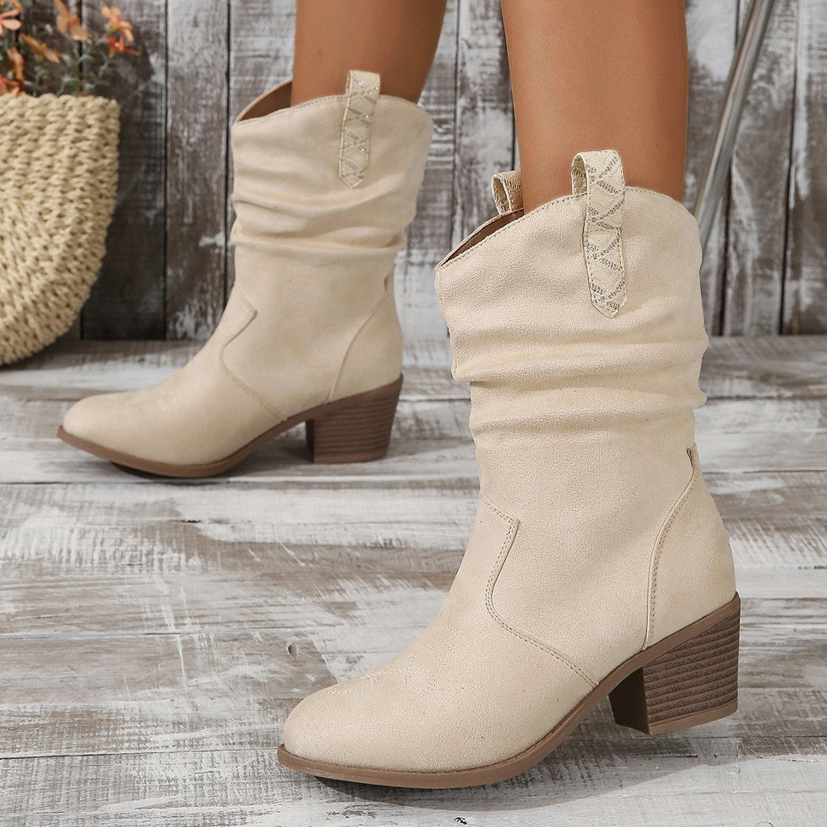Rustic Charm Western Booties