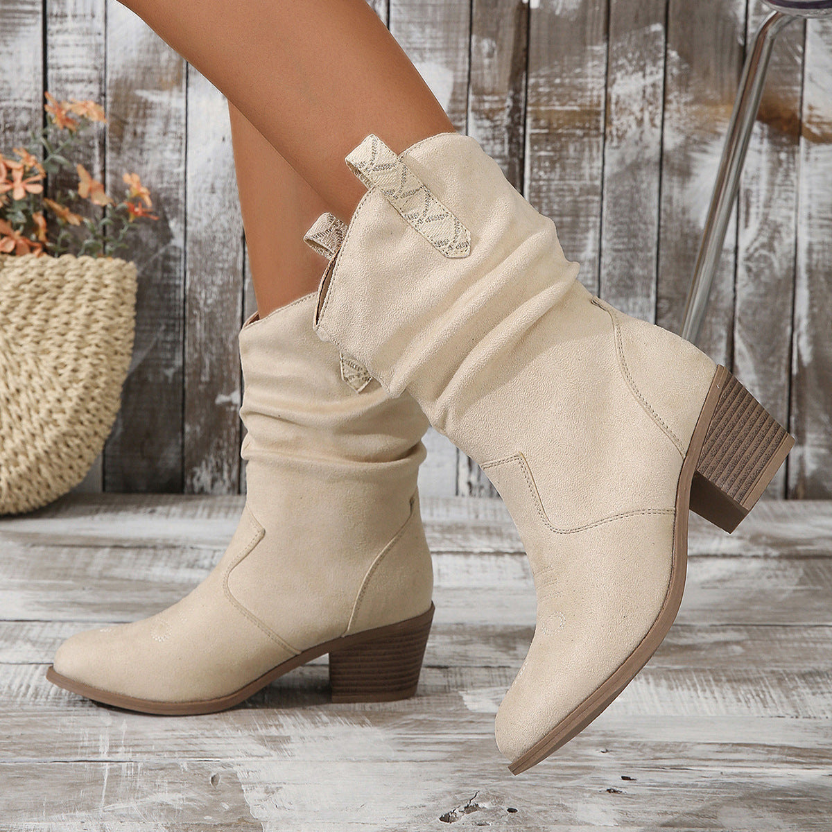 Rustic Charm Western Booties
