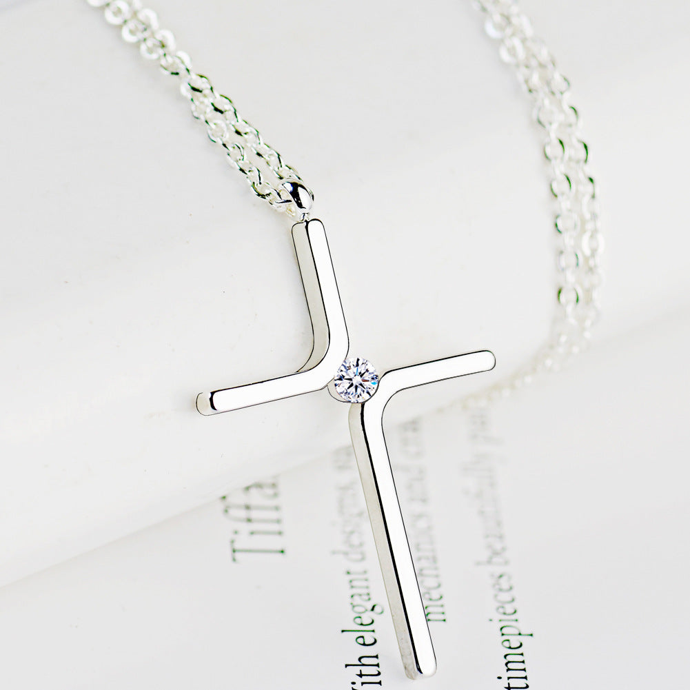 Cross Necklace & Pendant Titanium